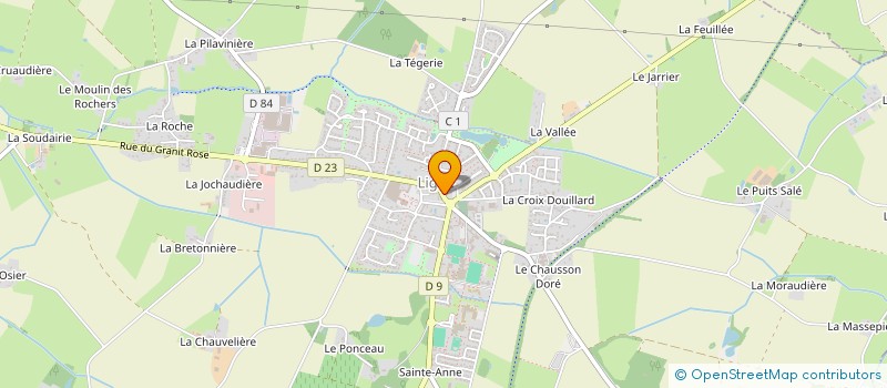 localisation de l'entreprise CENTRE ANIMATION LOISIR à LIGNE