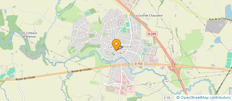 localisation de l'entreprise CENTRE ANIMATION SEGUINIERE CALS  LA SEGUINIERE