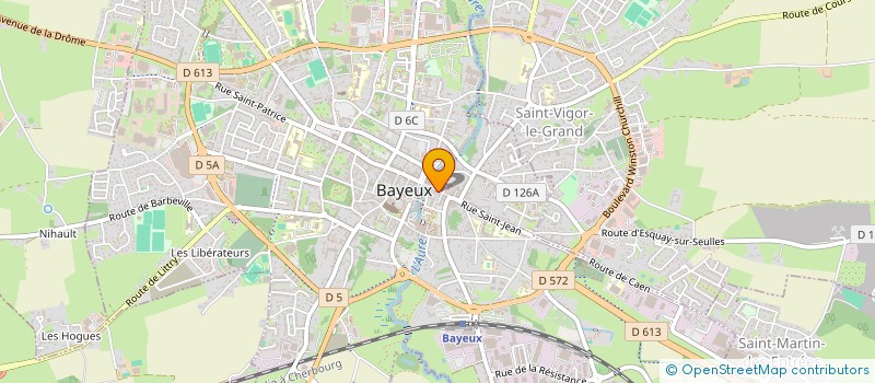 localisation de l'entreprise CENTRE APPLICATIONS ETUDES FINANCIERES à BAYEUX