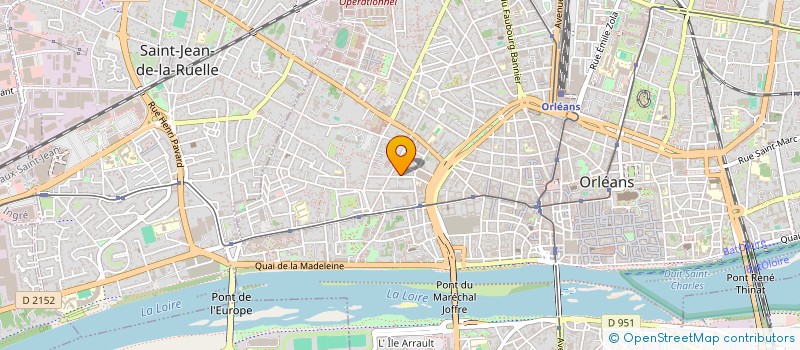 localisation de l'entreprise CENTRE ART DEFENSE  ORLEANS