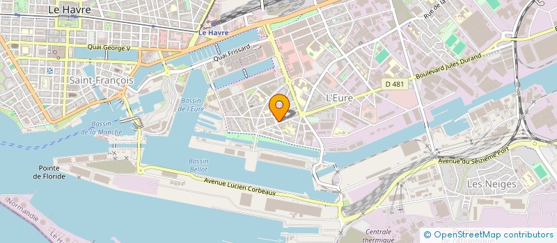 localisation de l'entreprise CENTRE AUDIO PEDAGOGIQUE à LE HAVRE