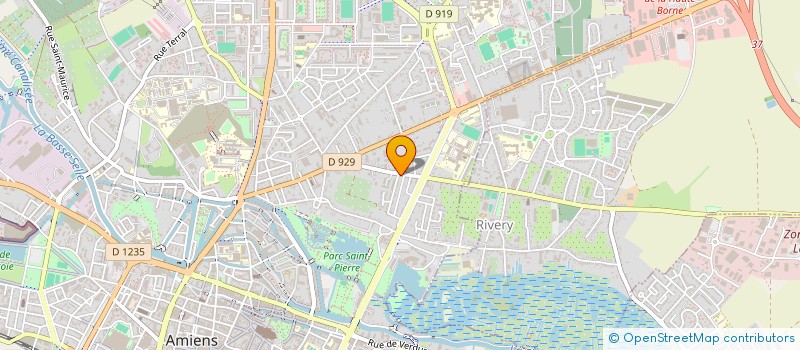 localisation de l'entreprise CENTRE AUDITIF RIDOUX à AMIENS