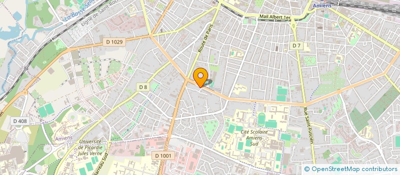 localisation de l'entreprise CENTRE AUDITIF RIDOUX AMIENS SUD à AMIENS