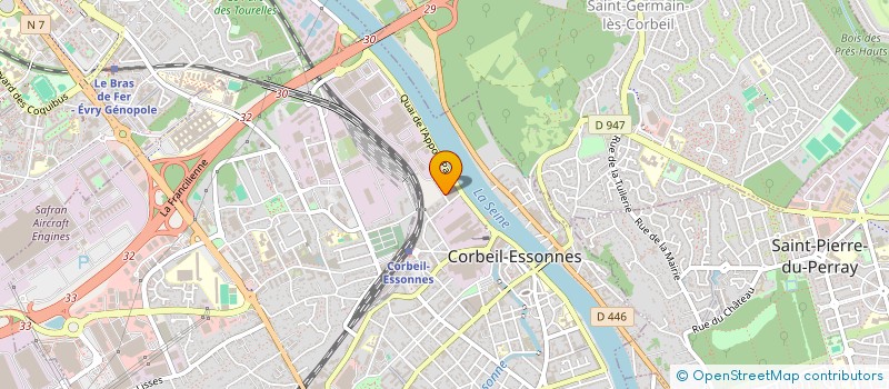 localisation de l'entreprise CENTRE AUTO CORBEIL à CORBEIL-ESSONNES