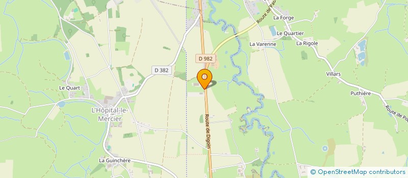 localisation de l'entreprise CENTRE AUTO DES MURIERS  SAINT-LEGER-LES-PARAY