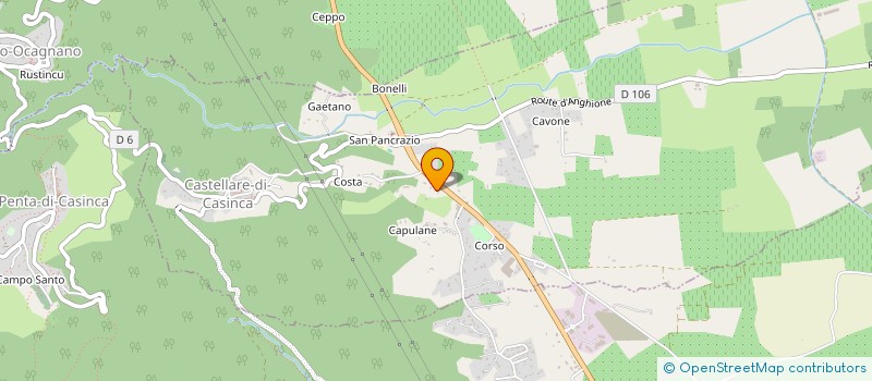 localisation de l'entreprise CENTRE AUTO GIROLAMI à CASTELLARE-DI-CASINCA