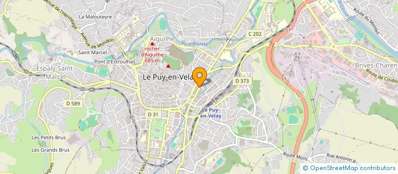 localisation de l'entreprise CENTRE AUTO REPUBLIQUE SERVICES  LE PUY-EN-VELAY