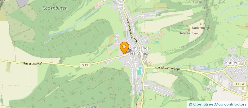 localisation de l'entreprise CENTRE AUTO SERVICES à VOLMERANGE-LES-MINES