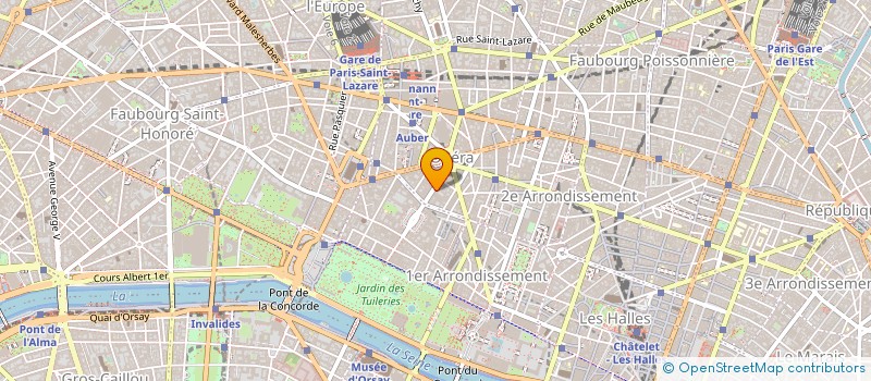 localisation de l'entreprise CENTRE AUTONOME DE LUTTE INCENDIE à PARIS