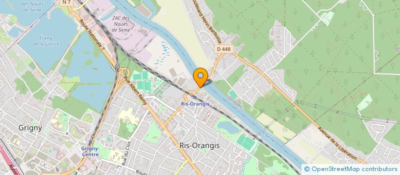 localisation de l'entreprise CENTRE AUTONOME EXPERIMENTATION SOCIALE à RIS-ORANGIS