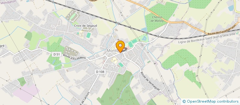 localisation de l'entreprise CENTRE BELLISSEN à MONTBETON