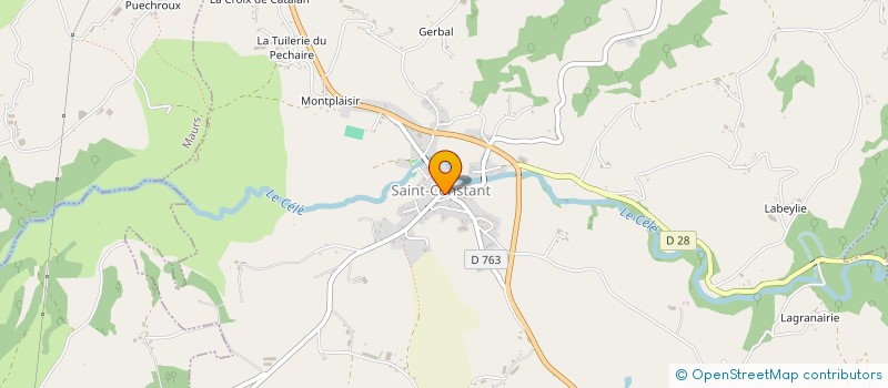 localisation de l'entreprise CENTRE BETAIL EXPORT à SAINT-CONSTANT-FOURNOULES