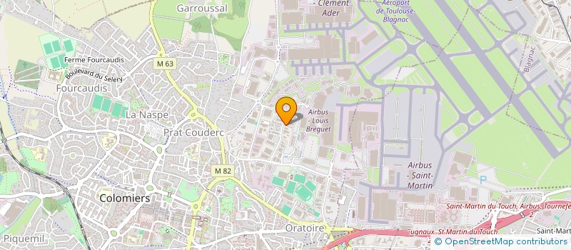 localisation de l'entreprise CENTRE BIOGYM à COLOMIERS