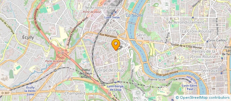 localisation de l'entreprise CENTRE BOUDDHISTE LAMRIM  LYON