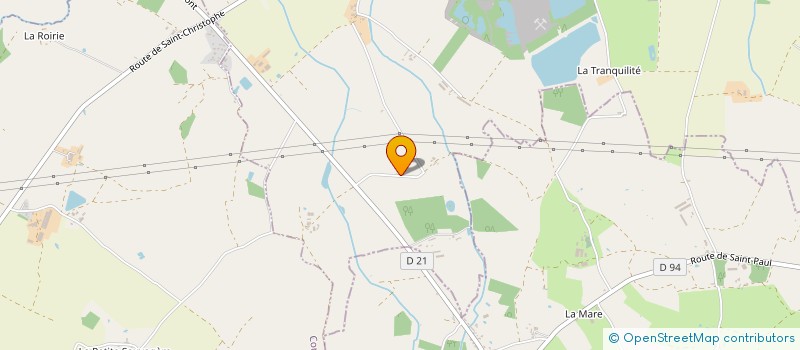 localisation de l'entreprise CENTRE BRETAGNE AGENCEMENT à SAINT-CHRISTOPHE-DU-LIGNERON