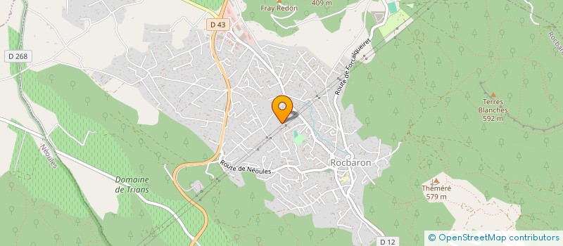 localisation de l'entreprise CENTRE BRUNET  TOULON