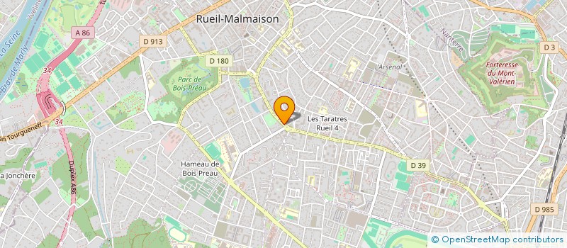 localisation de l'entreprise CENTRE CARDIOLOGIQUE D'ANET SA à RUEIL-MALMAISON