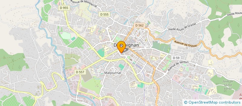 localisation de l'entreprise CENTRE CARDIOVASCULAIRE DE LA COUPOLE SOCIETE CIVILE PROFESSIONNELLE DES DOCTEURS BOYER, DEDOLA, CAMILLERI, DANCEA, MARC à DRAGUIGNAN