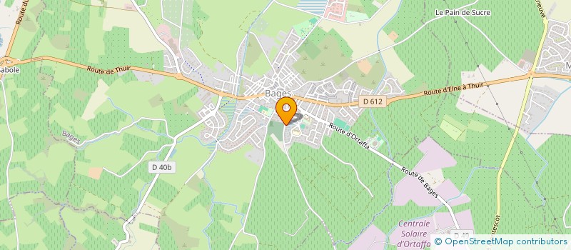 localisation de l'entreprise CENTRE CATALAN DU MOUVEMENT  BAGES