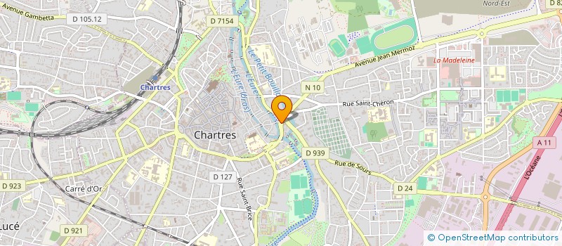 localisation de l'entreprise CENTRE CEAC FORMATION à CHARTRES