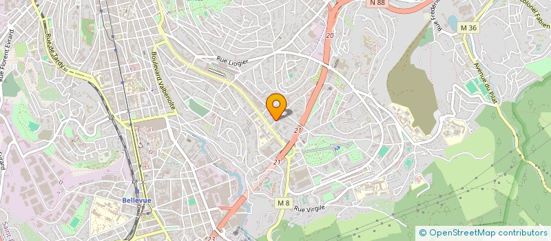 localisation de l'entreprise CENTRE CHIRUR CARDIO VASCULAIRE ET THORA  SAINT-ETIENNE