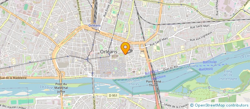 localisation de l'entreprise CENTRE CHOREGRAPHIQUE NATIONAL D ORLEANS à ORLEANS