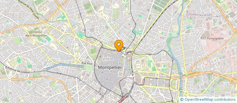 localisation de l'entreprise CENTRE CHOREGRAPHIQUE NATIONAL DE MONTPELLIER LANGUEDOC ROUSSILLON à MONTPELLIER