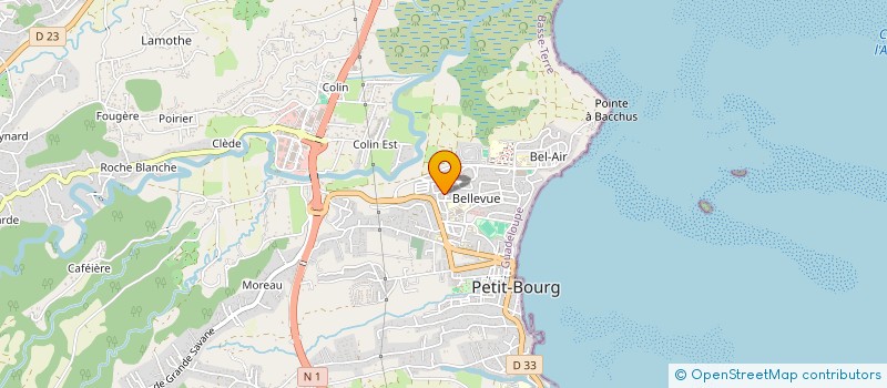 localisation de l'entreprise CENTRE CHRETIEN DE RECONSTRUCTION EMOTIONNELLE ET SPIRITUELLE (CENCHREES)  PETIT-BOURG