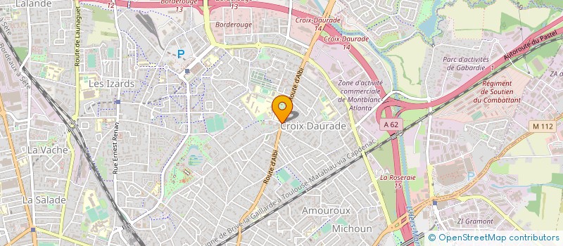 localisation de l'entreprise CENTRE CHRETIEN DE REVEIL  TOULOUSE