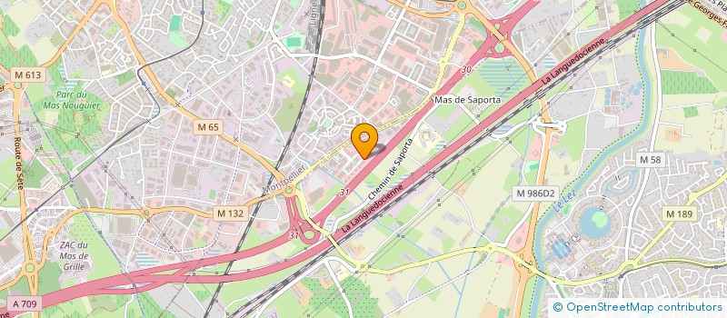 localisation de l'entreprise CENTRE CHRETIEN DE REVEIL MONTPELLIER à LATTES