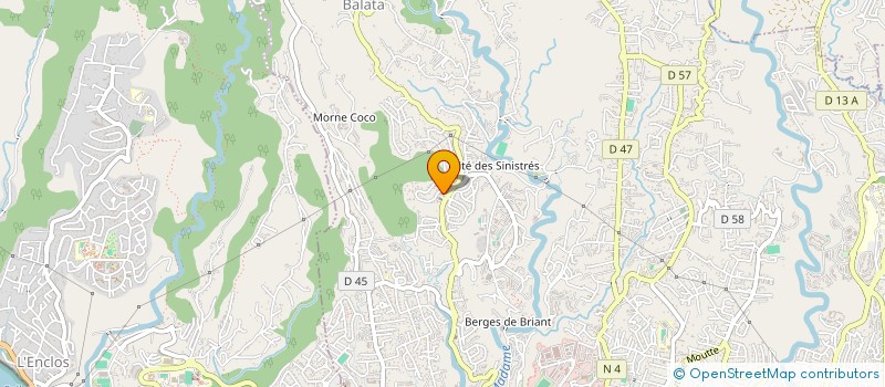 localisation de l'entreprise CENTRE CHRETIEN MAHANAIM  FORT-DE-FRANCE