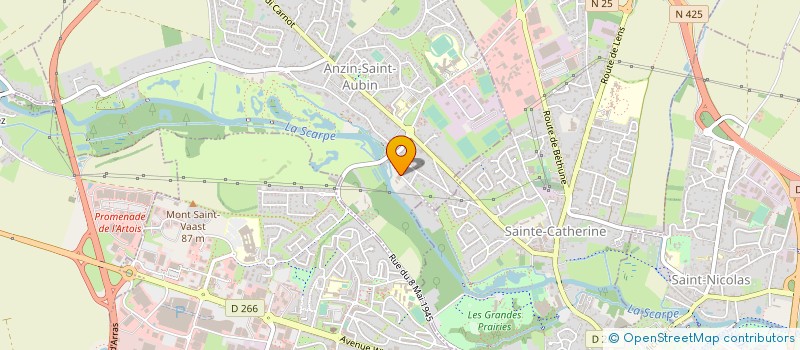 localisation de l'entreprise CENTRE COMMERCIAL BELFORTIN  ANZIN-SAINT-AUBIN