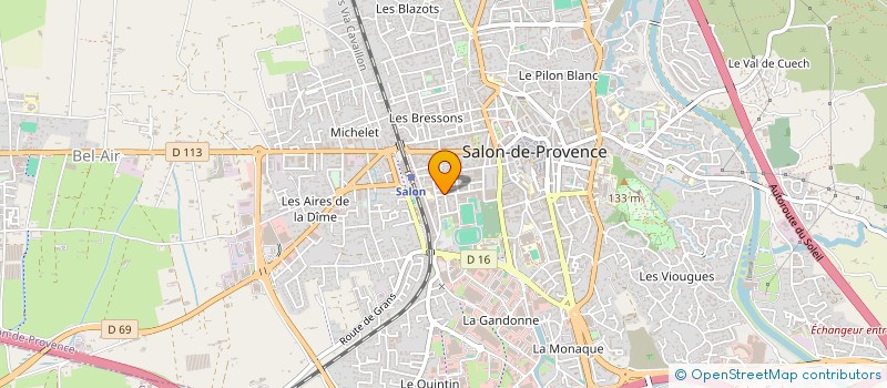 localisation de l'entreprise CENTRE COMMERCIAL DE L HABITAT à SALON-DE-PROVENCE