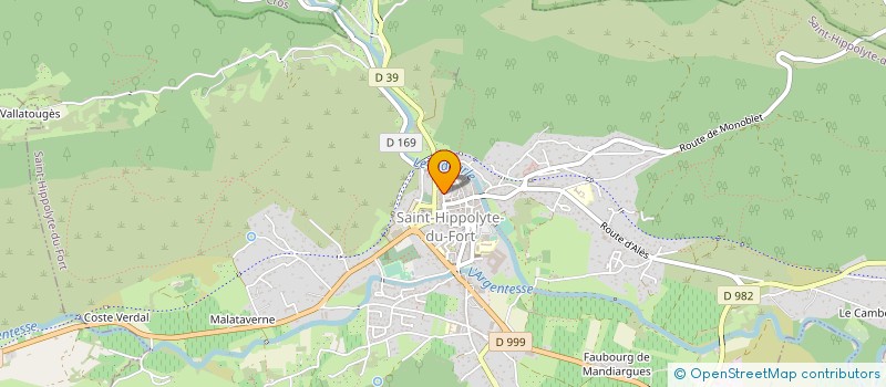 localisation de l'entreprise CENTRE COMMERCIAL  GRAND M  SAINT-HIPPOLYTE-DU-FORT