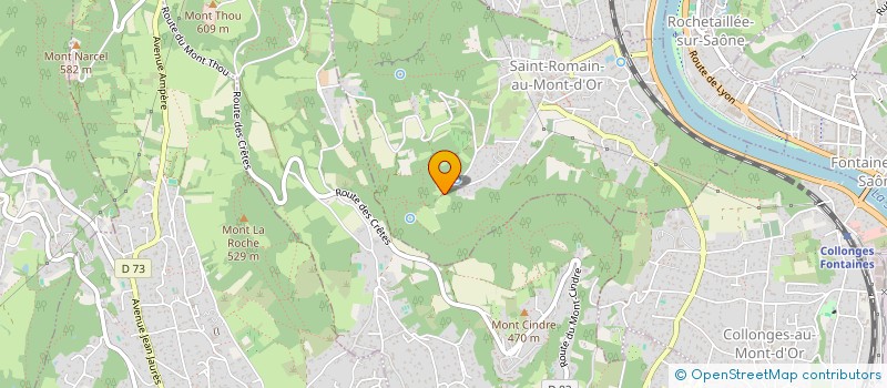 localisation de l'entreprise CENTRE COMMUNAL ACTION SOCIALE  ROCHETAILLEE-SUR-SAONE