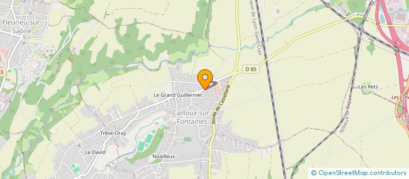 localisation de l'entreprise CENTRE COMMUNAL ACTION SOCIALE à COUZON-AU-MONT-D'OR
