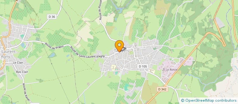 localisation de l'entreprise CENTRE COMMUNAL ACTION SOCIALE  SAINTE-CATHERINE