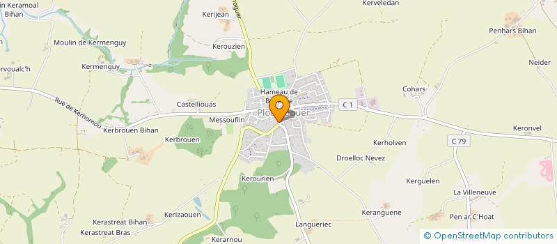 localisation de l'entreprise CENTRE COMMUNAL ACTION SOCIALE DE BRELES  BRELES