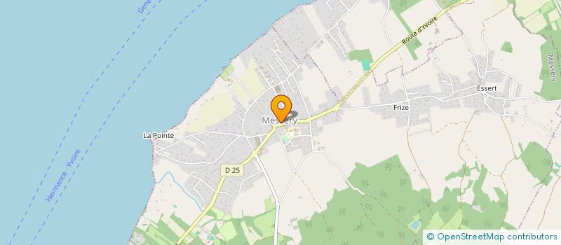 localisation de l'entreprise CENTRE COMMUNAL D'ACTION SOCIAL  MASSONGY