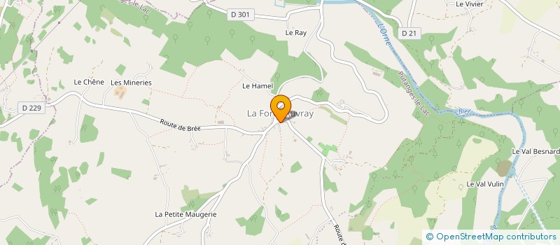 localisation de l'entreprise CENTRE COMMUNAL D'ACTION SOCIALE à PUTANGES-LE-LAC