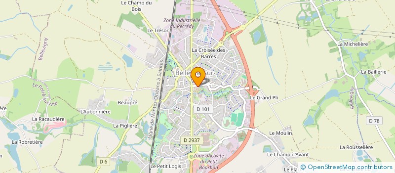 localisation de l'entreprise CENTRE COMMUNAL D'ACTION SOCIALE à BELLEVIGNY