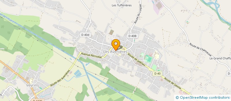 localisation de l'entreprise CENTRE COMMUNAL D'ACTION SOCIALE à LES AVENIERES VEYRINS-THUELLIN
