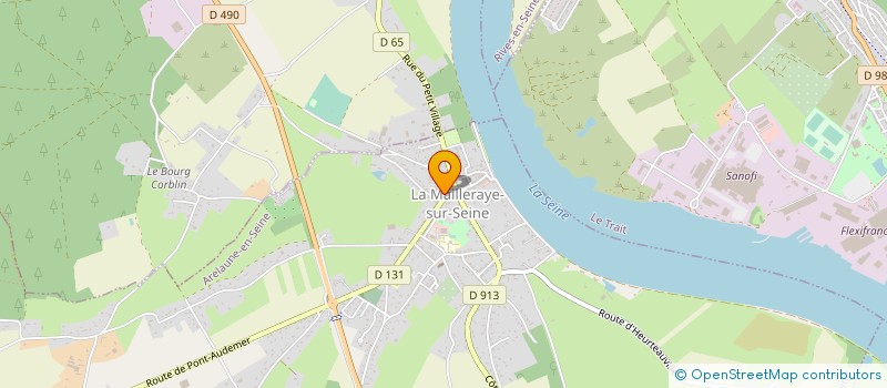 localisation de l'entreprise CENTRE COMMUNAL D'ACTION SOCIALE à ARELAUNE-EN-SEINE
