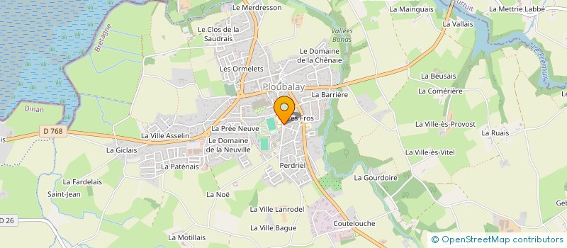 localisation de l'entreprise CENTRE COMMUNAL D'ACTION SOCIALE à BEAUSSAIS-SUR-MER