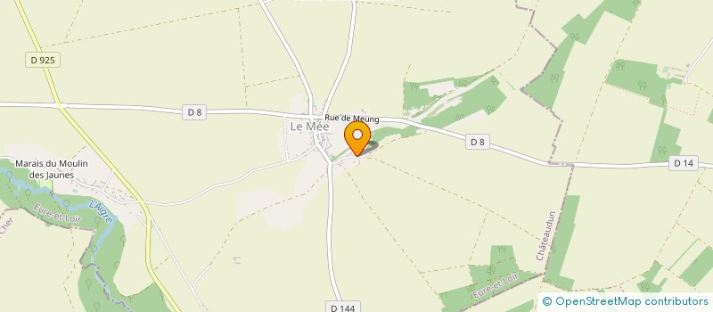 localisation de l'entreprise CENTRE COMMUNAL D ACTION SOCIALE à CLOYES-LES-TROIS-RIVIERES