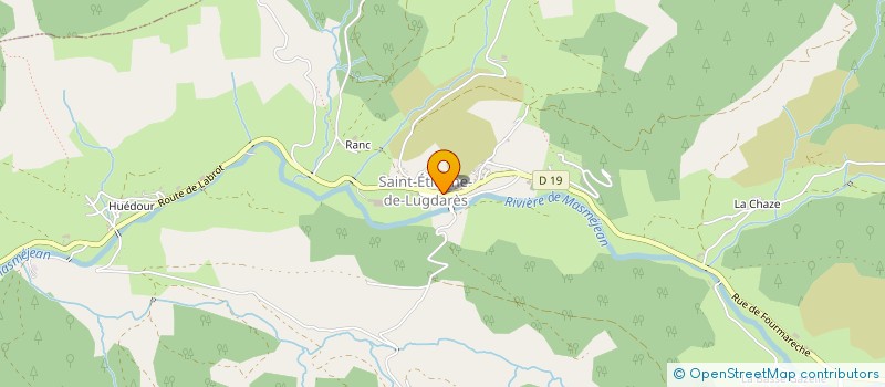 localisation de l'entreprise CENTRE COMMUNAL D ACTION SOCIALE à SAINT-ETIENNE-DE-LUGDARES