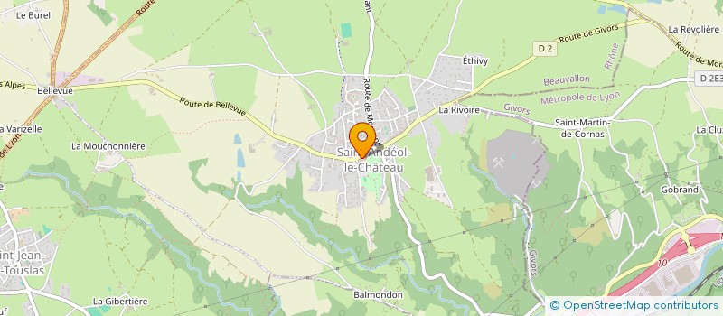 localisation de l'entreprise CENTRE COMMUNAL D ACTION SOCIALE à BEAUVALLON