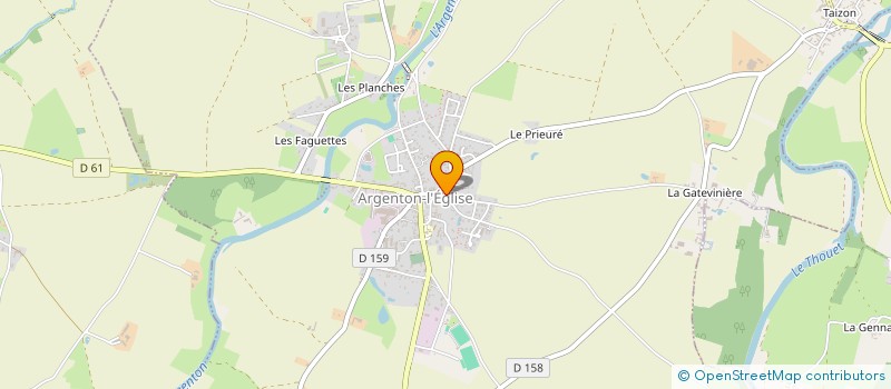 localisation de l'entreprise CENTRE COMMUNAL D'ACTION SOCIALE à LORETZ-D'ARGENTON