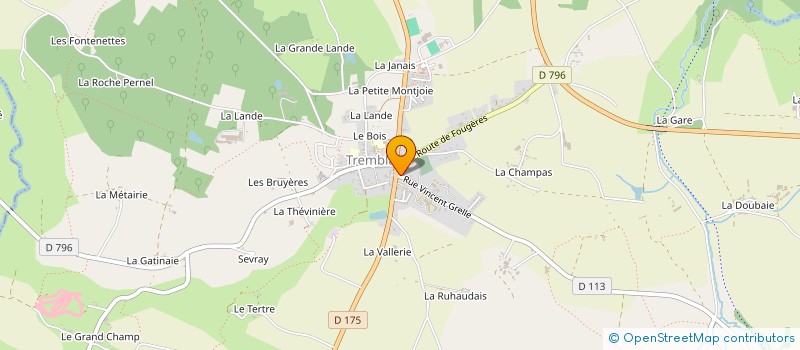 localisation de l'entreprise CENTRE COMMUNAL D'ACTION SOCIALE à VAL-COUESNON