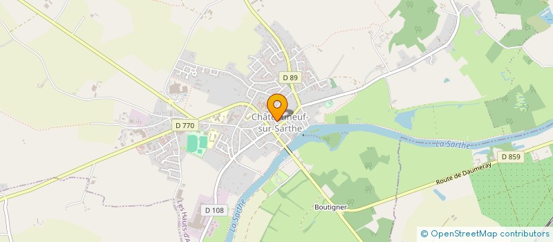 localisation de l'entreprise CENTRE COMMUNAL D'ACTION SOCIALE à LES HAUTS-D'ANJOU